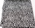 Black and White Diamond Shape Fabric Printed on Light Weight Polyester Crepe by the Yard